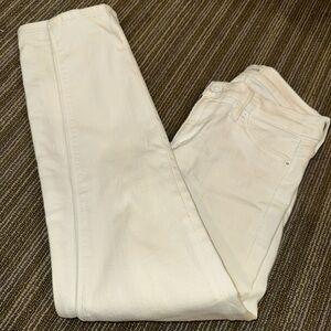 Hudson Jeans Women's Cream Skinny Jeans